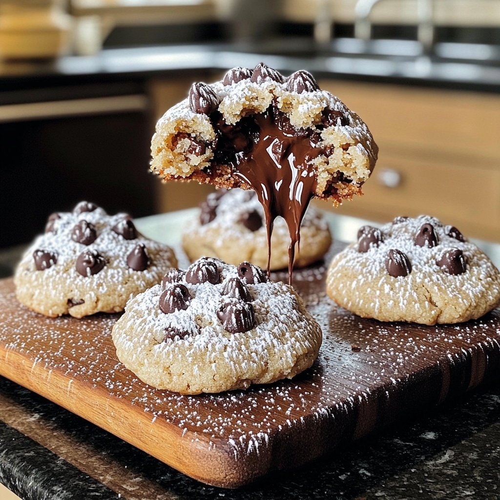 Winter Wonderland Chocolate Chip Cookies
