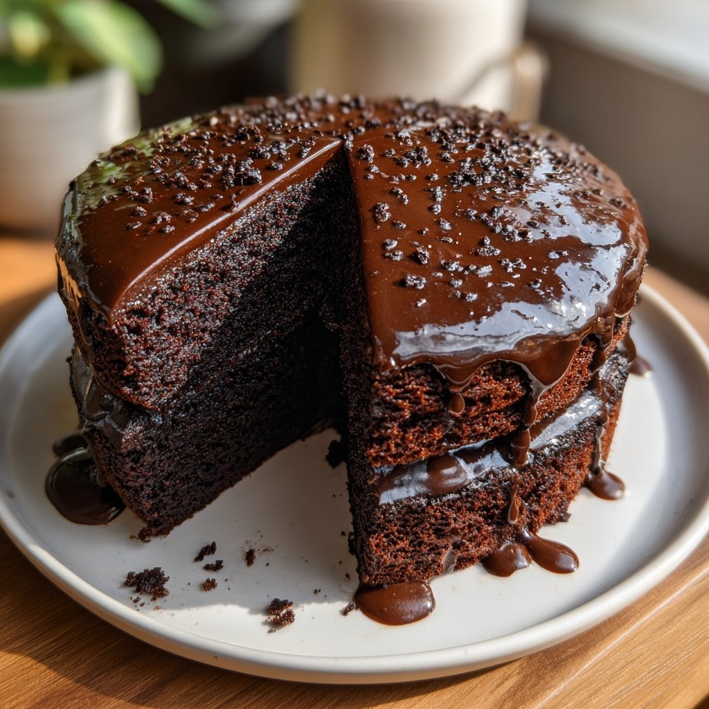 Chocolate Cake With Coffee