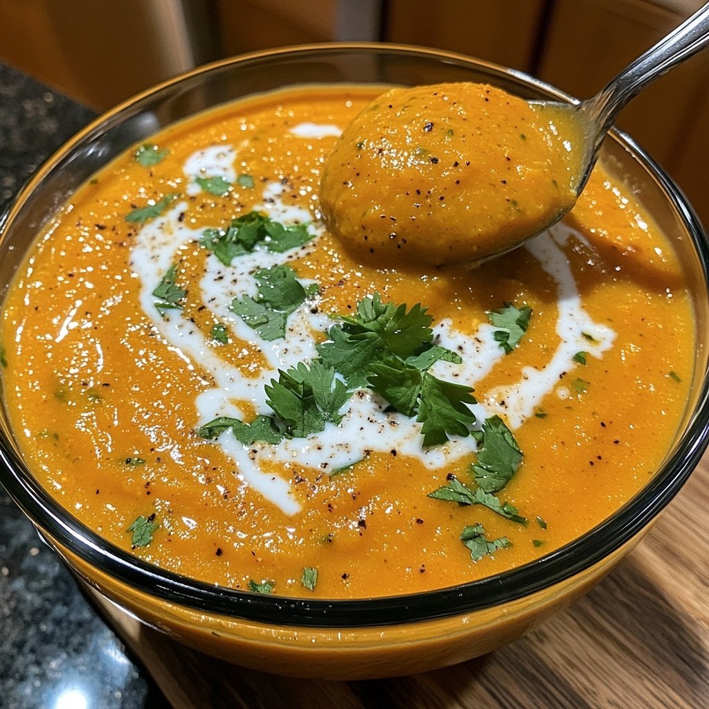 Squash Soup with Coconut Milk
