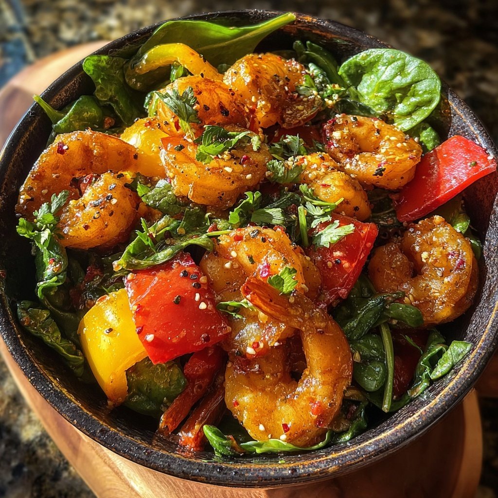 Easy Healthy Shrimp And Vegetable Bowl