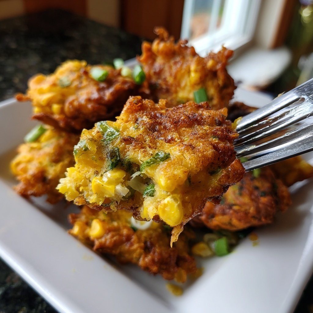 Jamaican Sweet Corn Fritters