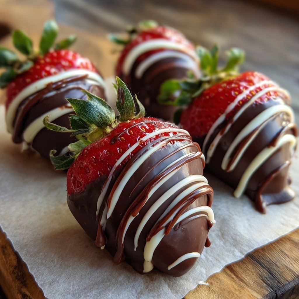 Chocolate Strawberries for Valentine’s Day