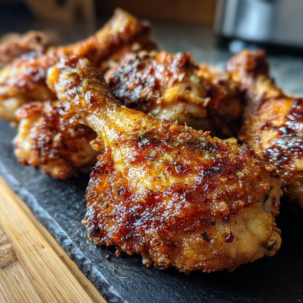 Crispy Oven Baked Drumstick Chicken