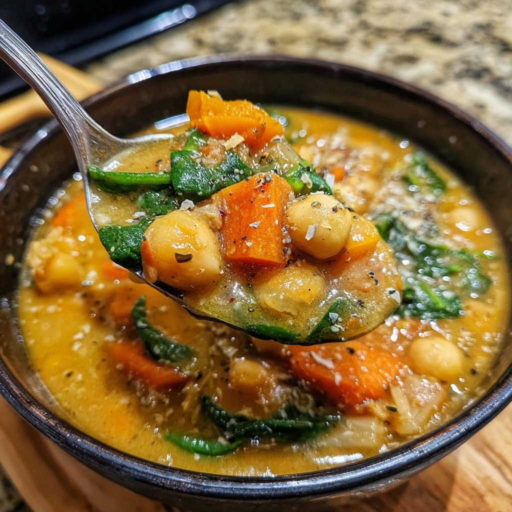 Healthy Crockpot Chickpea Stew
