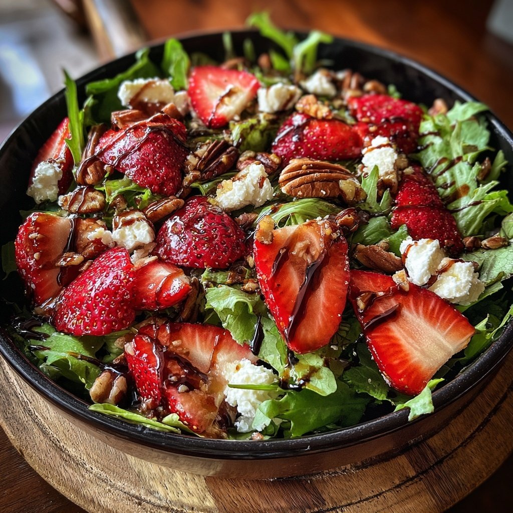 Strawberry Balsamic Salad