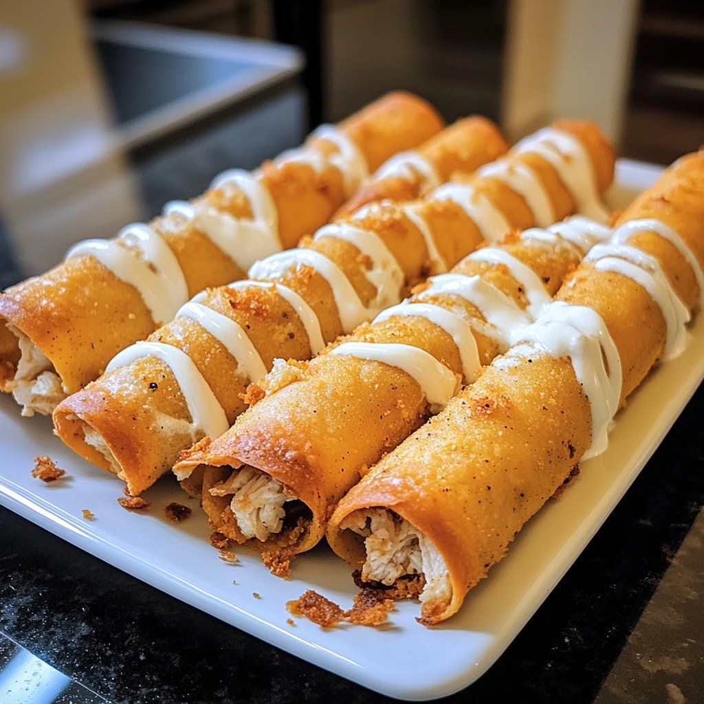 Super Bowl Party Food Baked Taquitos